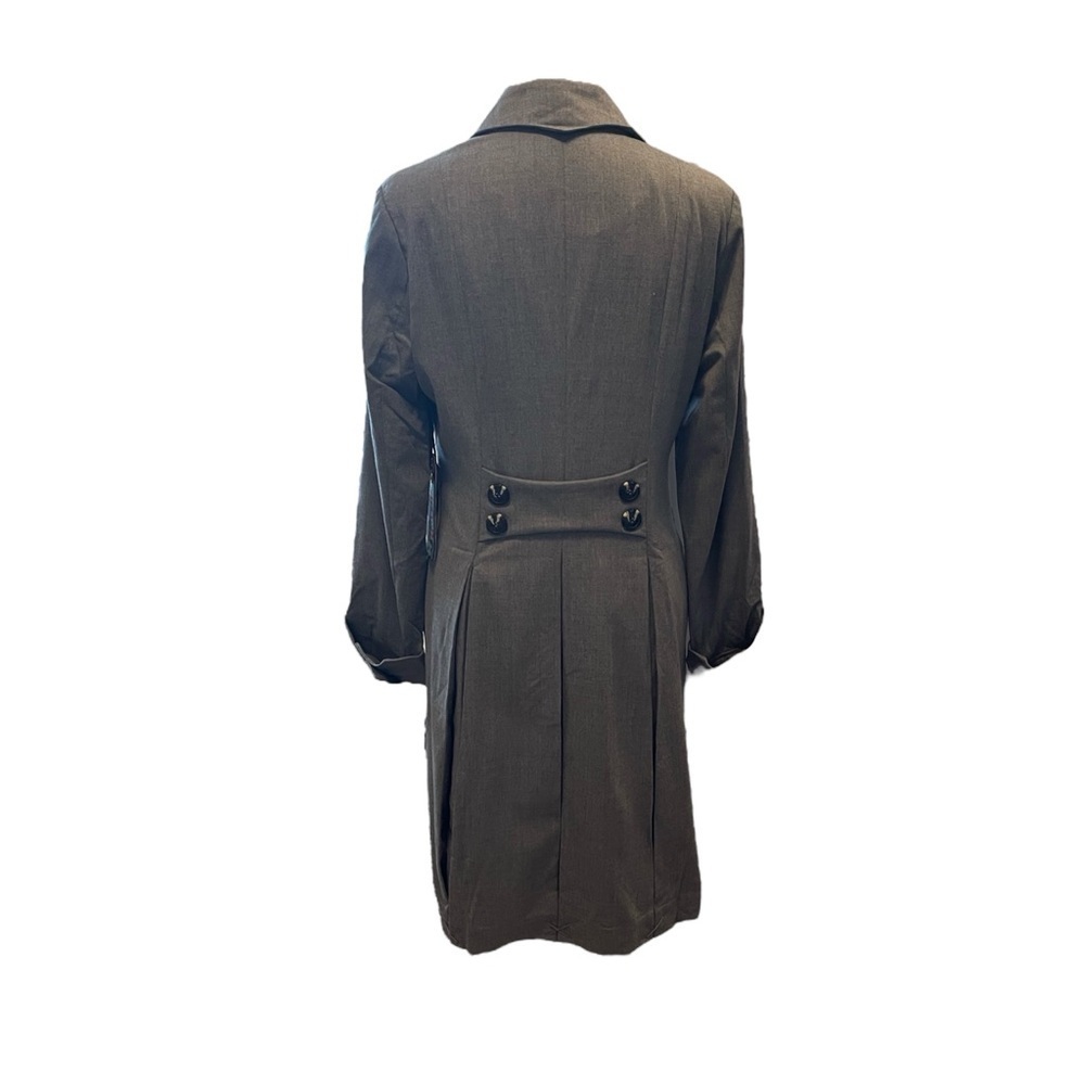 Rare 2oH (two old hippies) Wool Top Coat Coachella - Picture 6 of 13